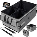 Large Sturdy Trunk Storage Organizer Slip and Water Resistant Collapsible Organization