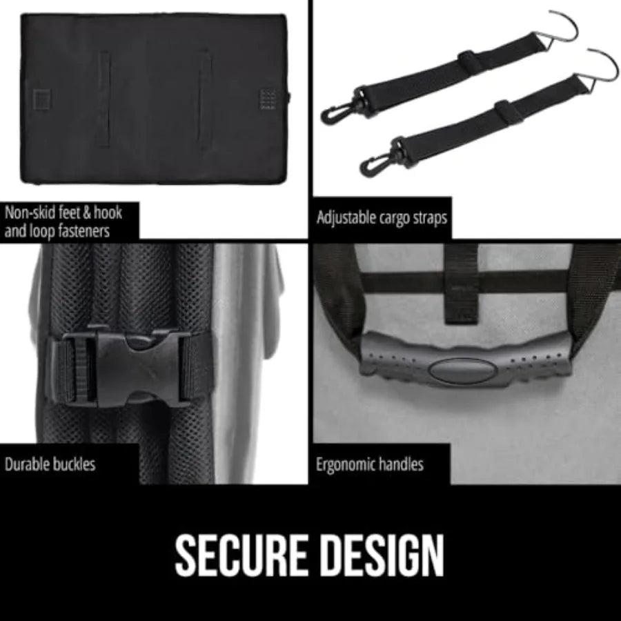 Large Sturdy Trunk Storage Organizer Slip and Water Resistant Collapsible Organization