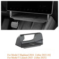 Under Screen Storage Box for Tesla Model Y/3+ Highland Model Y juniper Central Control Hidden Storage Organizer Tray Accessories