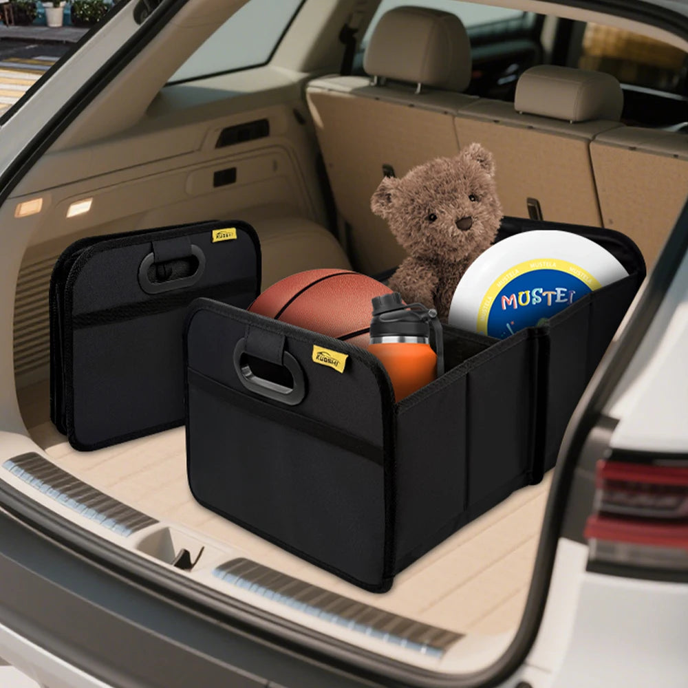 35L Foldableable Portable Car Storage Box Space-Saving Multi-Functional
