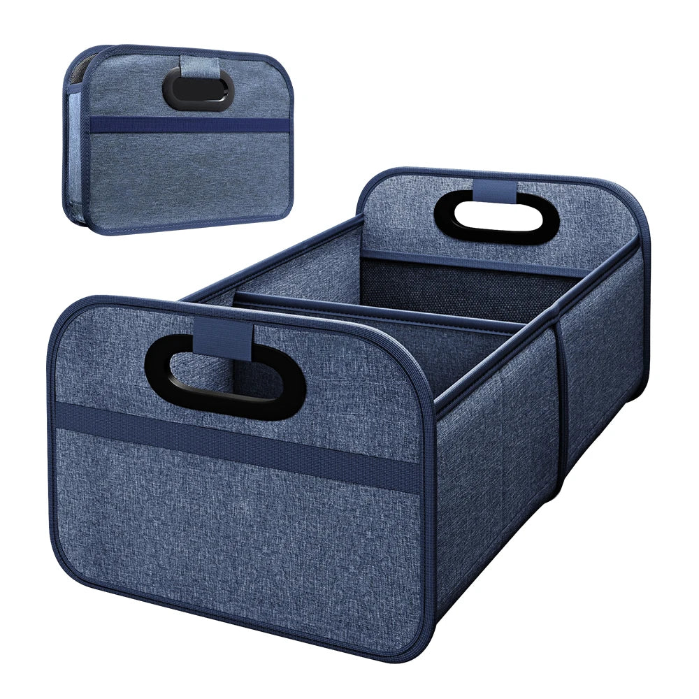 35L Foldableable Portable Car Storage Box Space-Saving Multi-Functional