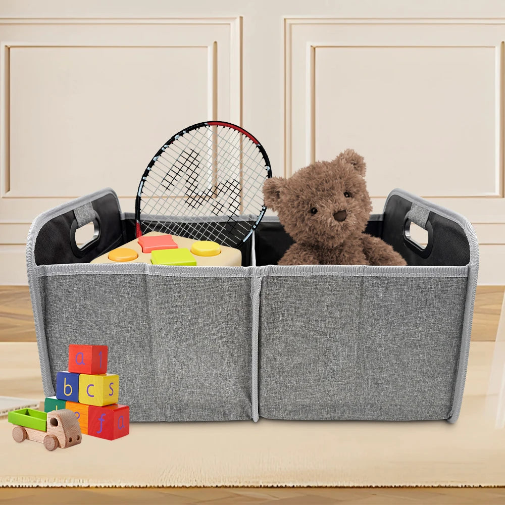 35L Foldableable Portable Car Storage Box Space-Saving Multi-Functional
